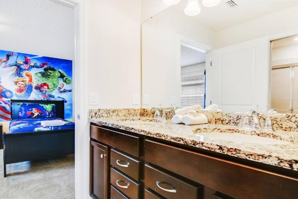 Magical Mansion 10 Bedroom W Pool Near Disney Davenport Kültér fotó